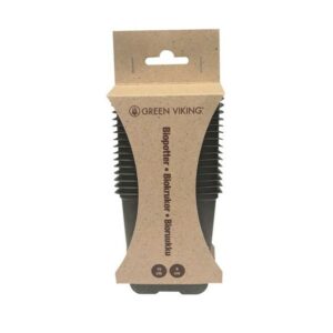 Biopotte grønn 8 cm 15 stk