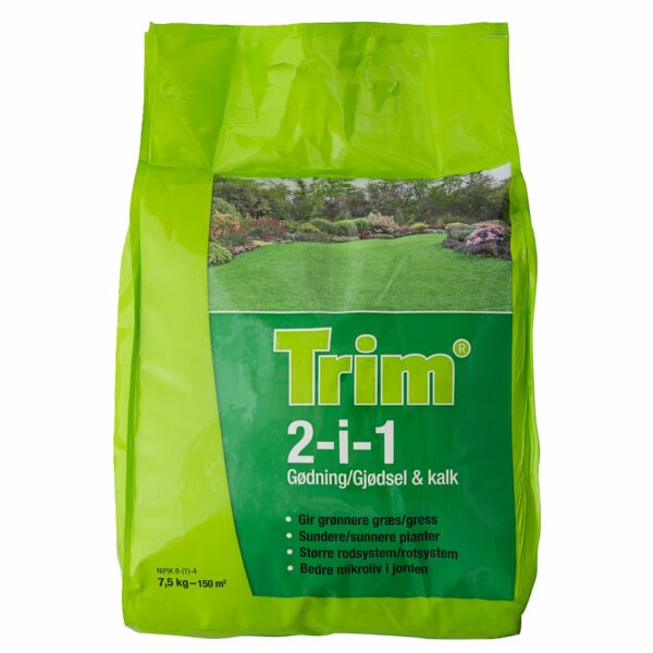 Trim gjødsel og kalk 2 i 1 2-pk