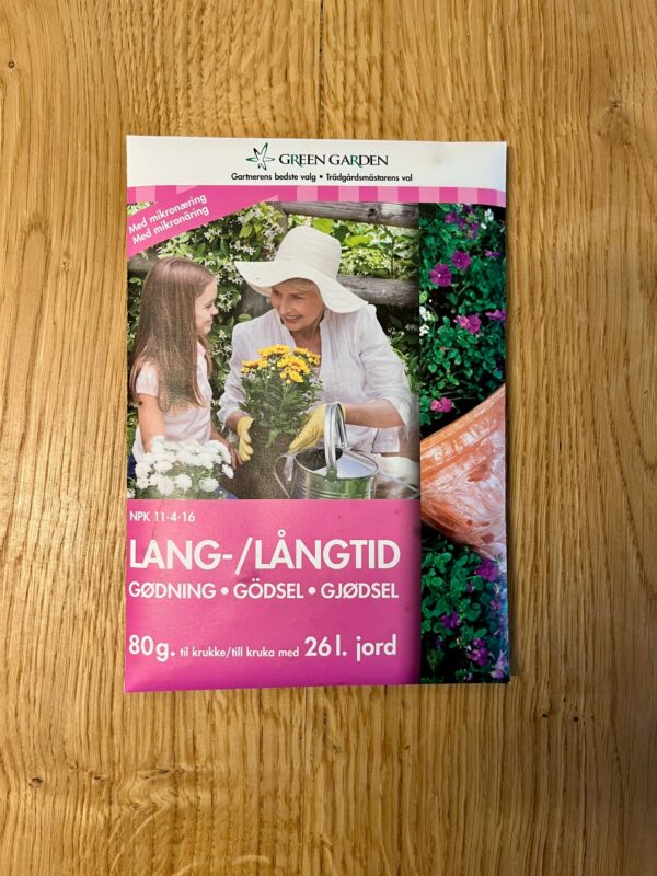 Langtidsgjødsel 80 gr